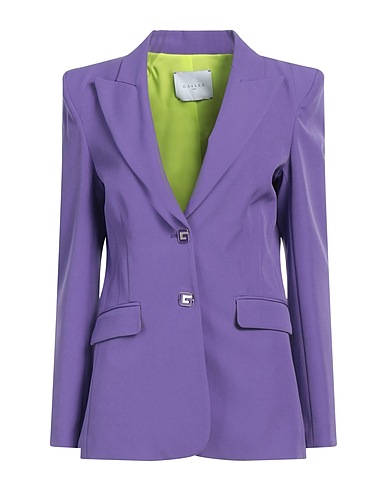 GAëLLE Paris Giacca Viola 88% Poliestere, 12% Elastan