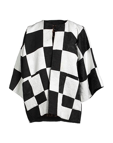 DOLCE&GABBANA Blazer White 38% Cotton, 23% Polyester, 23% Synthetic fibers, 15% Viscose, 1% Silk