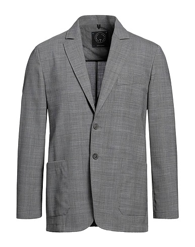 T-JACKET by TONELLO Blazer Grey 70% Virgin Wool, 28% Polyester, 2% Elastane