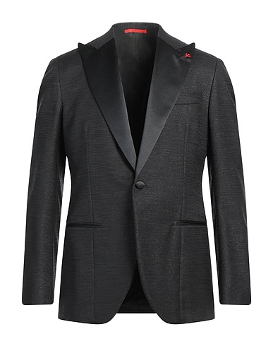 ISAIA Blazers Schwarz 95% Wolle, 5% Polyamid