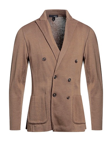 LARDINI Blazer Khaki 100% Cotone