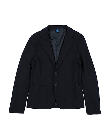 BIKKEMBERGS Blazer Midnight blue 70% Polyester, 28% Viscose, 2% Elastane