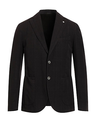 L.B.M. 1911 Blazers Schokobraun 74% Baumwolle, 25% Leinen, 1% Polyamid