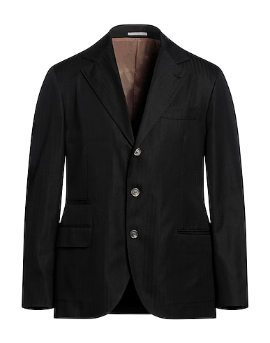 BRUNELLO CUCINELLI Blazer NERO 100% Cotton