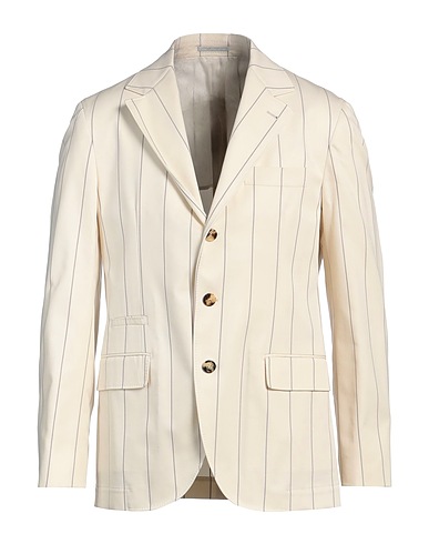 BRUNELLO CUCINELLI Blazer Ivory 52% Wool, 48% Cotton