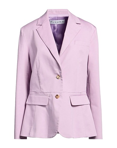 JW ANDERSON Blazer Lilac 97% Cotton, 3% Elastane