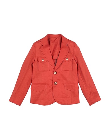 MANUELL & FRANK Blazer Rust 100% Linen