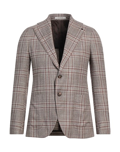 TAGLIATORE テーラードジャケット BEIGE バージンウール 64% / シルク 22% / リネン 14%