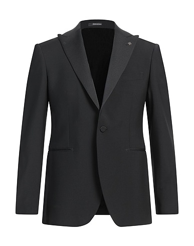 TAGLIATORE Blazers Schwarz 100% Super 120s Wolle
