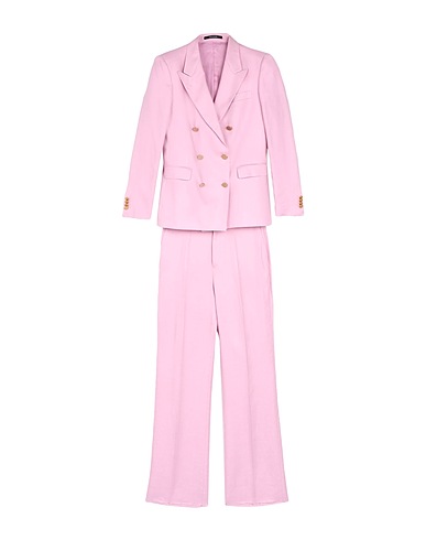 TAGLIATORE 02-05 Suit Pink 100% Linen