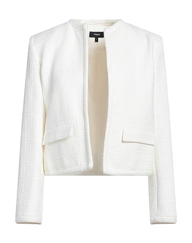 THEORY Blazer White 99% Cotton, 1% Polyamide