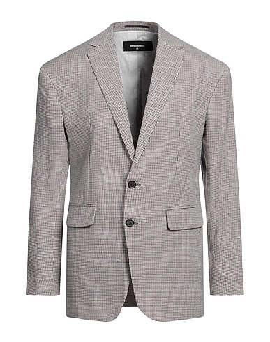 DSQUARED2 Blazer White 54% Linen, 46% Cotton
