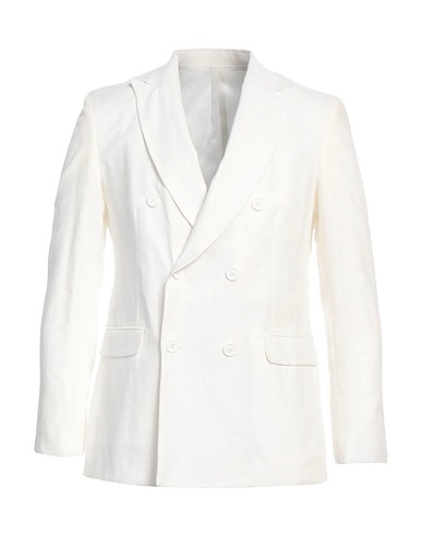 FAMILY FIRST  Milano Blazer Bianco 100% Lino