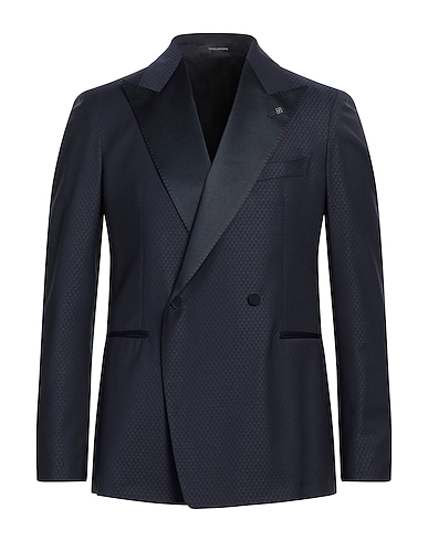 TAGLIATORE Blazer Midnight blue 99% Virgin Wool, 1% Elastane