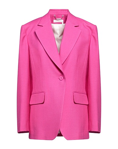 CHLOÉ Blazer 70% Wool, 17% Silk, 13% Cashmere, Ceramic, Buffalo Horn