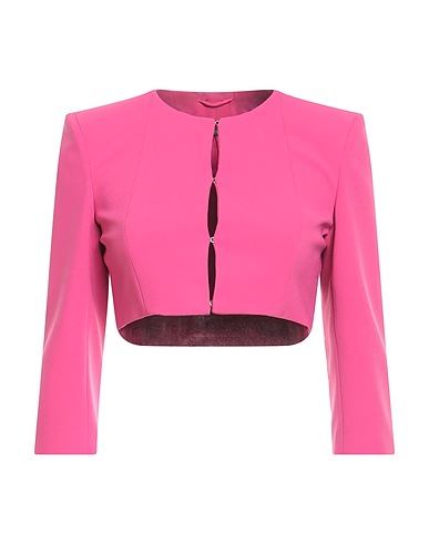 PATRIZIA PEPE Giacca Fucsia 89% Poliestere, 11% Elastan
