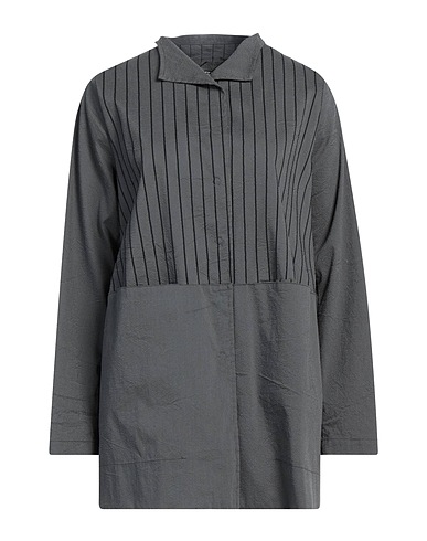 TADASHI Full-length jacket Charcoal 36% Viscose, 33% Cotton, 31% Elastomultiester