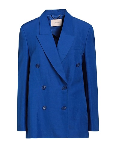 DOROTHEE SCHUMACHER Jackett Königsblau 59% Polyester, 41% Leinen