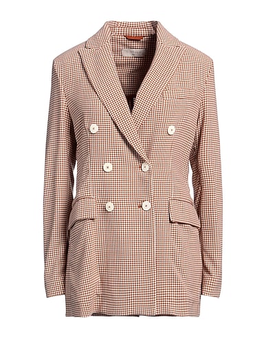 CIRCOLO 1901 Blazer Brown 98% Virgin Wool, 2% Elastane