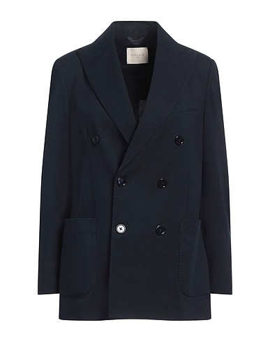 CIRCOLO 1901 Blazer Navy blue 97% Cotton, 3% Elastane