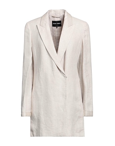 GIORGIO ARMANI Giacca Beige 100% Lino