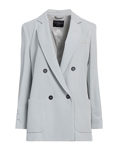 EMPORIO ARMANI Blazer Light grey 50% Acetate, 50% Viscose