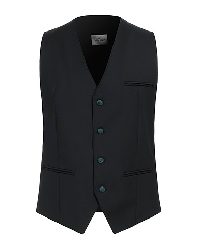 MULISH Anzugweste Schwarz 54% Polyester, 44% Wolle, 2% Elastan