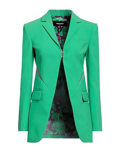 DSQUARED2 Blazer Green 100% Polyester, Polyurethane, Polyamide