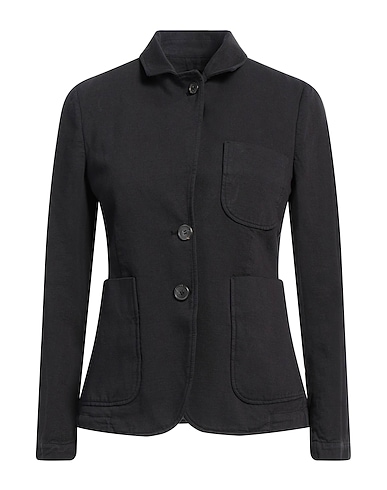 KILTIE Blazer Black 68% Cotton, 32% Linen