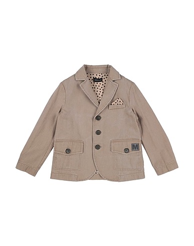 MONNALISA Blazer Beige 100% Cotton