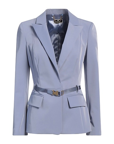 ELISABETTA FRANCHI Blazer Lilac 95% Polyester, 5% Elastane