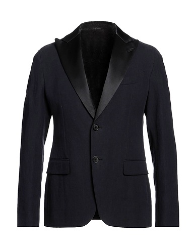 GIORGIO ARMANI Blazer Black 100% Linen