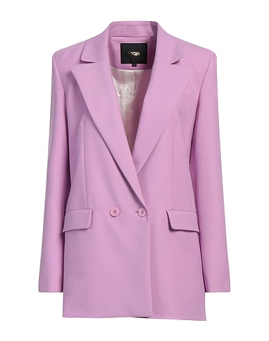 MAJE Blazer Mauve 54% Polyester, 43% Virgin Wool, 3% Elastane