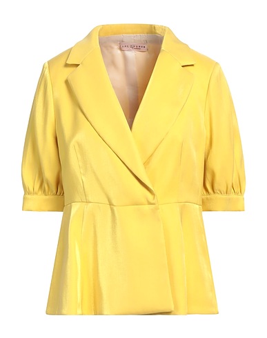 TOLÉRANCE Blazer Yellow 84% Viscose, 16% Polyester