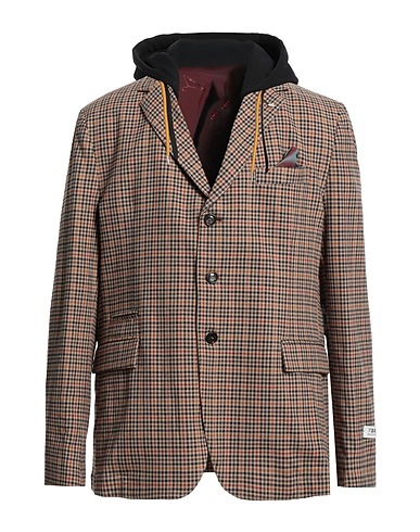 BERNA Blazer Camel 70% Cotton, 30% Polyester