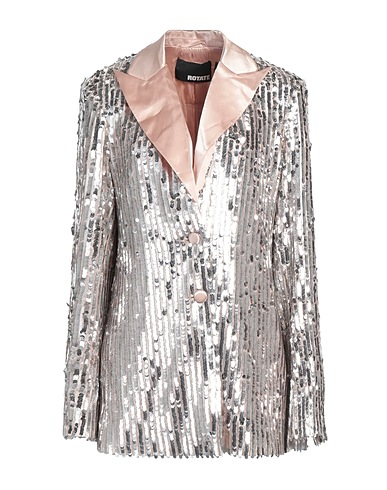 ROTATE BIRGER CHRISTENSEN Blazer Silver 100% Recycled polyester
