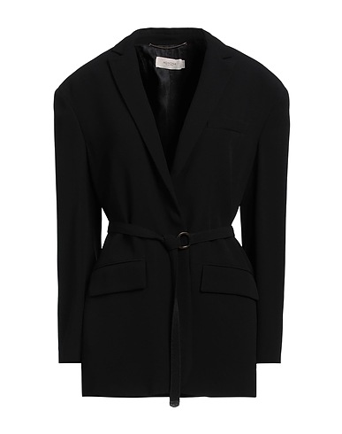 AGNONA Giacca Nero 54% Viscosa, 46% Acetato, Cotone, Salpa