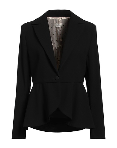 REBEL QUEEN by LIU •JO Blazer Black 100% Polyester