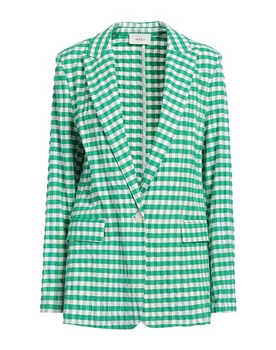 VICOLO SUITS AND CO-ORDS Green 60% Cotton, 35% Polyester, 5% Other Fibres