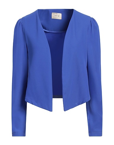 TOY G. Blazer BLU CHINA 95% Polyester, 5% Elastane