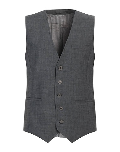 DRYKORN Suit vest Lead 52% Polyester, 44% Virgin Wool, 4% Elastane