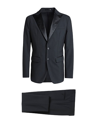 DSQUARED2 Suits Black 53% Polyester, 43% Virgin Wool, 4% Elastane