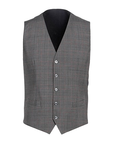 DOLCE&GABBANA Waistcoat Lead 100% Virgin Wool