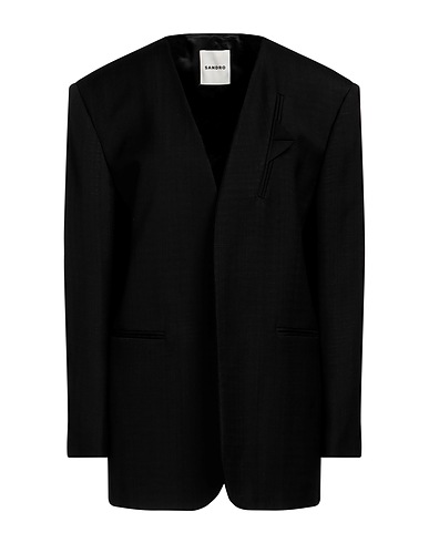 SANDRO Blazer Black 100% Viscose