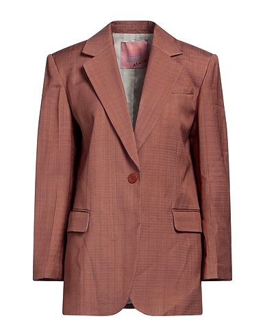 SANDRO Blazer MIX-IT Light brown 100% Viscose