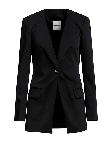 SANDRO Blazer Black 100% Polyester