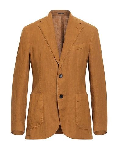 LARDINI Blazer Cammello 100% Lino