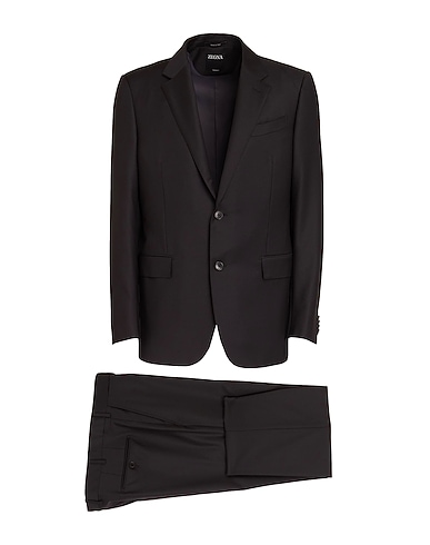 ZEGNA Suits NERO 100% Wool