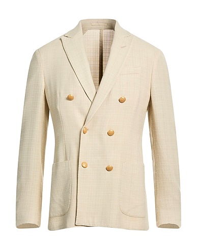 LARDINI Blazer BEIGE 96% Wool, 4% Silk
