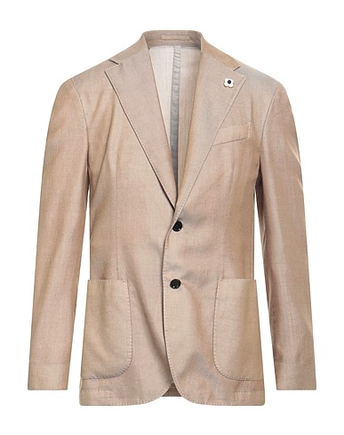 LARDINI Blazer Khaki 53% Tencel™, 47% Lana